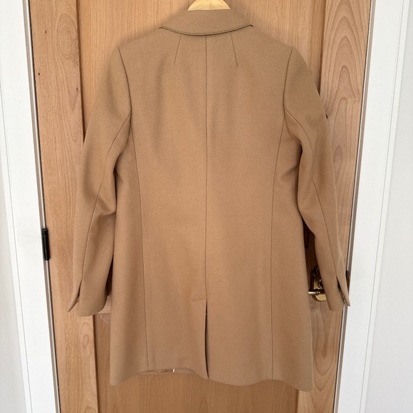 Banana Republic Beige Wool Coat - Picture 2 of 3